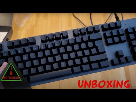 Logitech G512 Unboxing (Taktile Switches)[Deutsch]