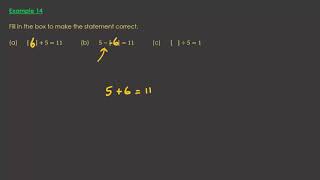 Year 7 Measurement and Equations - Introduction to Equations Example 14