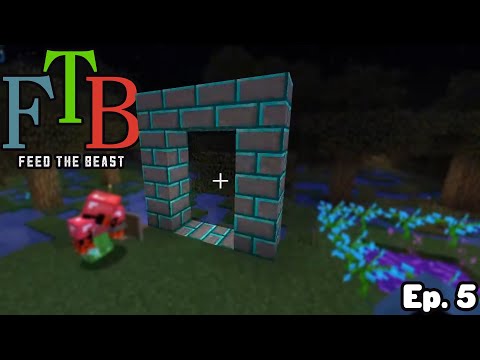 Minecraft FTB Ultimate Reloaded EP 5 - A New Land!