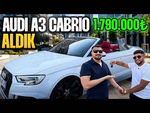 AUDİ A3 CABRİO ALDIK! 1.790.000TL