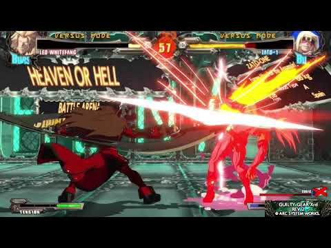 [GUILTY GEAR Xrd REV 2] Lebot [Leo] VS Abelity [Zato]