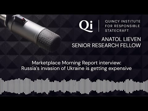 Qi's Anatol Lieven on Marketplace Morning Report