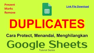 #58 DUPLICATES | Menghindari, Menandai dan menghilangkan Data Ganda