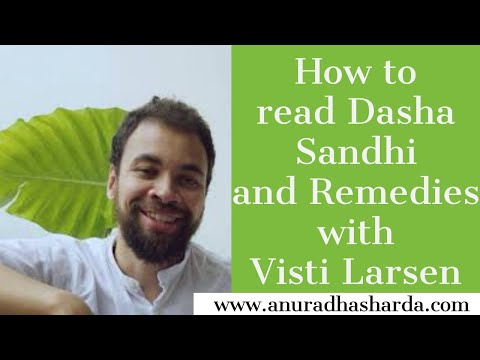 How to read Dasha Sandhi and Remedial Measures with Visti Larsen | Vimshottari Dasha In Astrology