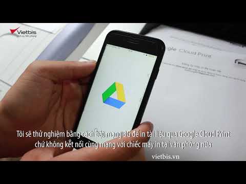 Hướng dẫn in tài liệu với smartphone khi bạn không ở văn phòng