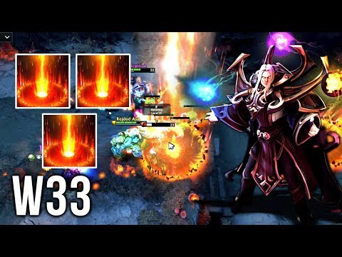 w33 Sunstrike GOD is Back - EPIC Invoker Compilation - Dota 2