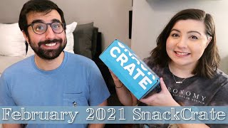 February 2021 SnackCrate Unboxing and Taste Test | Brazil