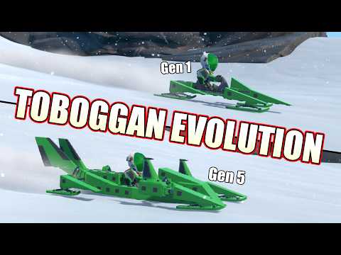 We Used Evolution to Create the BEST Toboggan!