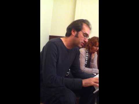 Jonathan Penton reading from Primate Fox: Hugh Fox's Late Poems: Somerville, MA 2013