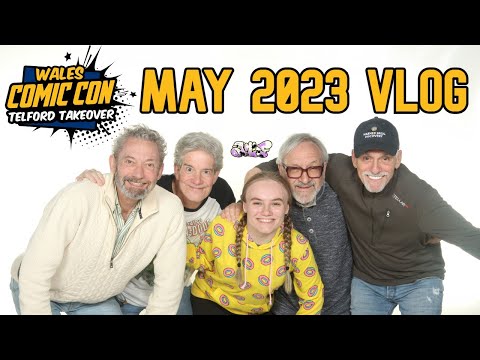 AMBER MEETS THE TURTLES! Wales Comic Con: Telford Takeover (May 2023) Vlog