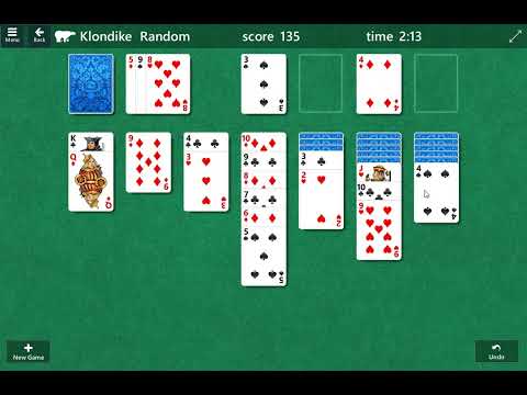 Solitaire Gameplay Walkthrough - YouTube