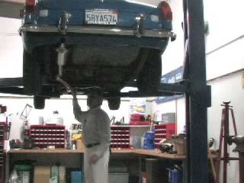 Moss Motors MGB Stainless Steel Replacement Exhaust System