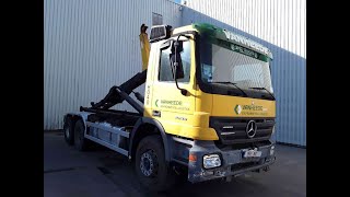 Mercedes-Benz Actros 2636 6x4 steel lames 3x container chassis for sale - Image 4 | Autoline US Mercedes-Benz Actros 2636 6x4 steel lames 3x container chassis | Image 4 - Autoline