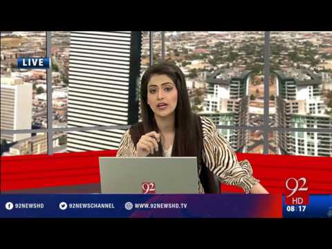 Bakhabar Subh - 29-08-2016 - 92NewsHD