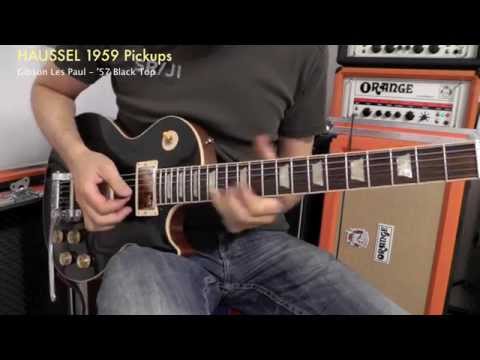 Gibson Les Paul - Häussel 1959 Pickups vs. Burstbucker Pro Pickups