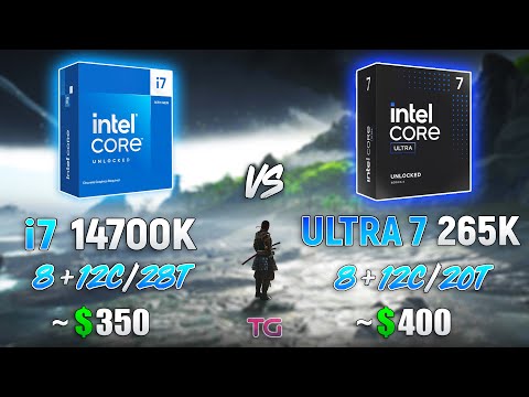 Core Ultra 7 265K vs Core i7 14700K - Test in 10 Games
