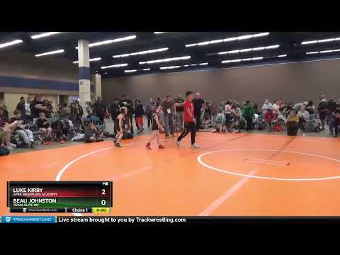 56 Lbs 1st Place Match - Beau Johnston, Texas Elite WC Vs Luke Kirby, Apex Grappling Academy 69e3