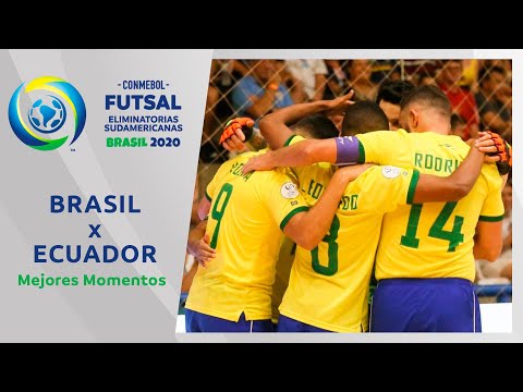 Brasil 11-0 Ecuador l Futsal Eliminatorias 2020