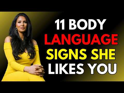 11 Body Language Signs She's Attracted To You | HIDDEN Signals She Likes You