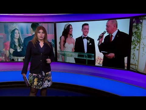 جدل بعد حضور الرئيس التركي أردوغان حفل زفاف نجم كرة القدم الألمانية مسعود أوزيل