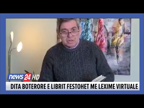 Dita Boterore e Librit festohet me lexime virtuale @News24Albania