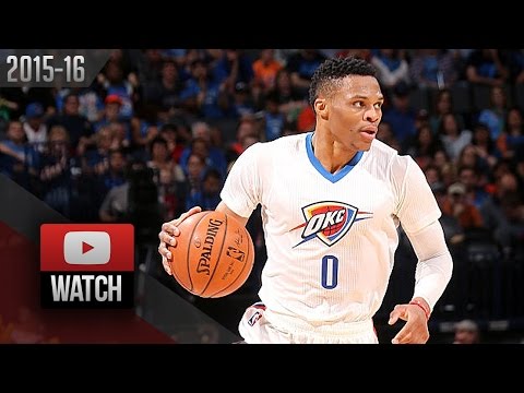 Russell Westbrook Triple-Double Highlights vs Trail Blazers (2016.03.14) - 17 Pts, 16 Ast, 10 Reb