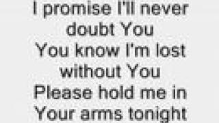 hawk nelson - arms around me