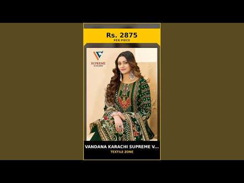 Vandana Karachi Supreme Vol 7 – product video thumbnail