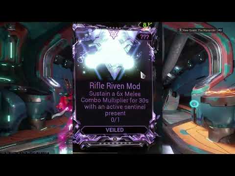 Sustain a 6x Melee Combo Counter for 30s with an active sentinel Present |  1 min Riven | Ische