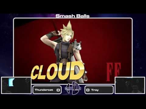 Thundercat (Sheik, Ryu) vs T-Roy (Cloud) - Smash Ball Celebracket - Orbitar 17