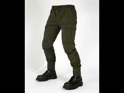 uglyBROS aramid motopants JOGGER-K dark green