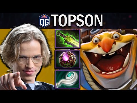 OG.TOPSON TECHIES WITH 17 KILLS & 900 XPM - DOTA 2 7.31 GAMEPLAY