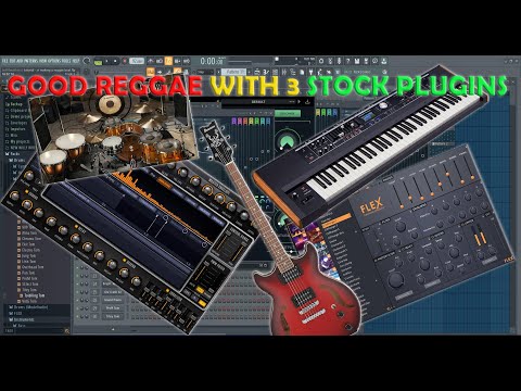 HOW TO MAKE A REGGAE BEAT WITH THESE  FL STUDIO THREE STOCK PLUGINS[BEGINNERS TUTORIAL]