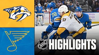 [검증마트]12월16일 내슈빌 세인트루이스 NHL 하이라이트