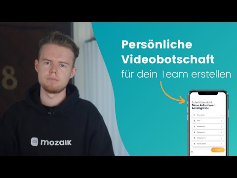 Persönliche Videobotschaft für dein Team erstellen – darauf solltest du achten