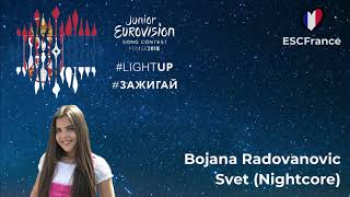 Bojana Radovanovic | Svet (Nightcore) | Junior Eurovision 2018 (Serbia)