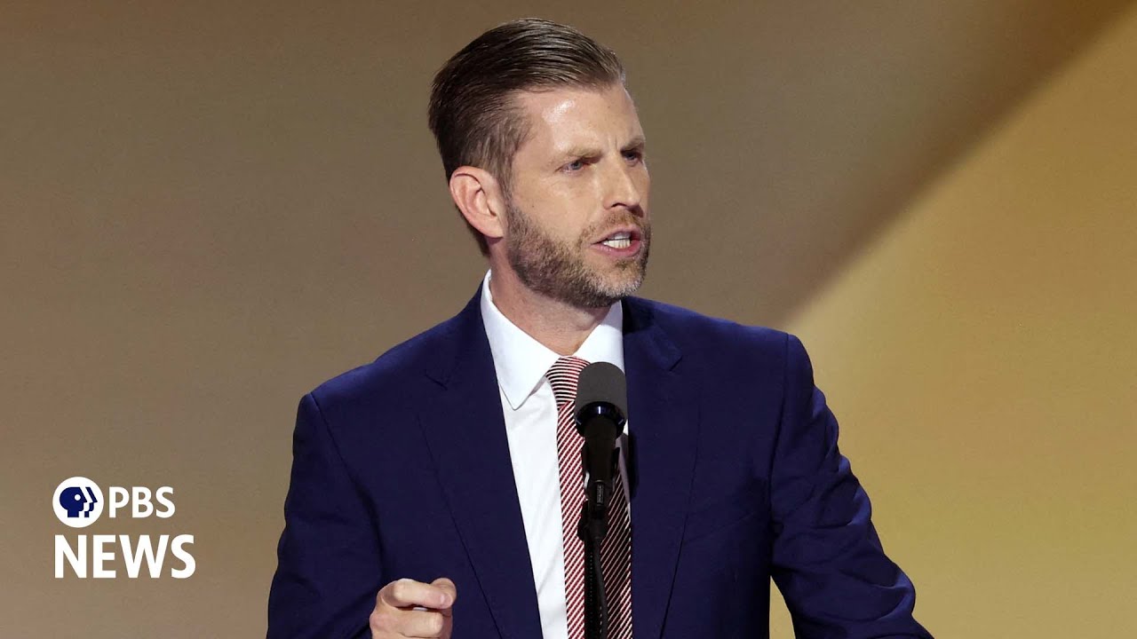 WATCH: Eric Trump speaks at 2024 Republican National Convention | 2024 RNC Night 4
