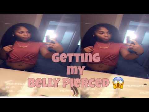 Getting My Belly Pierced !! || 2018