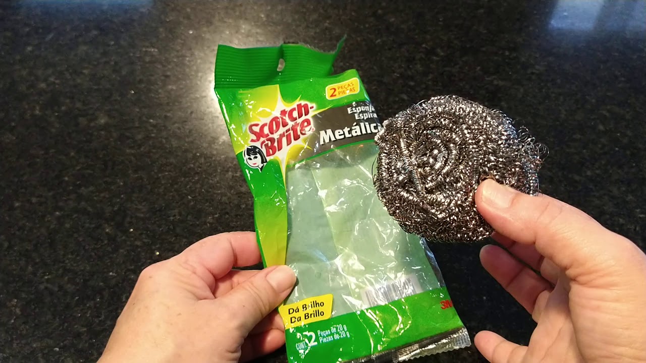Esponja espiral metálica Scotch Brite