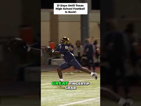 Posting 1 play every day until Texas High School Football is back! 21 Days left!