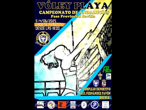 Palestra B vs CVMF - Fase Provincial Vóley Playa Sevilla CF Cuartos de Final