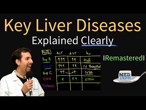 Diagnosis of Key Liver Diseases - Hepatitis A, B, C vs. Alcoholic vs. Ischemic (AST vs ALT Labs)