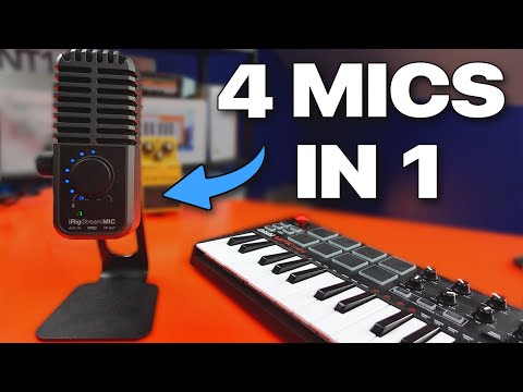 IK Multimedia iRig Stream Mic Pro - The Ultimate Microphone for iPad