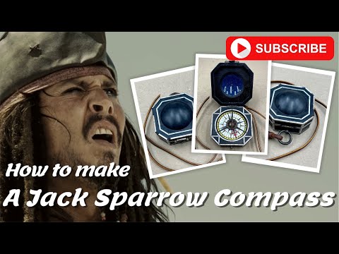 PIRATES OF THE CARIBBEAN- Captain Jack Sparrow Compass replica DIY
