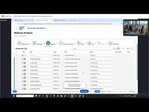 ASAPIO Event Studio: CDS View Entities, RAP Event Support, and more