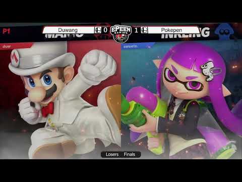 Smash @ TTH - Pokepen (Inkling) Vs Duwang (Mario) - Ultimate (Losers Finals)