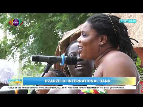 Dzadzeloi International Band performs on #BreakfastDaily