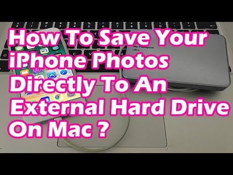 How to Save your iPhone Photos Directly to an External Hard Drive on Mac | iPhone To Mac