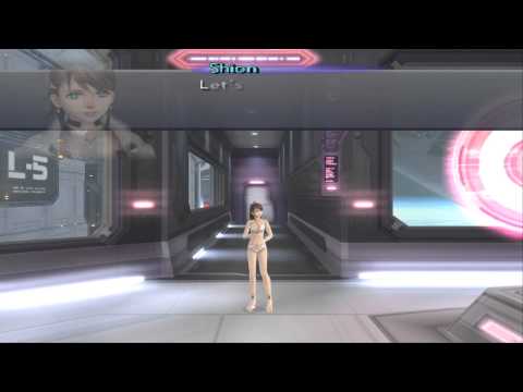 Xenosaga III HD Cutscene 026 - Dinah's Arrival (Orbital Tower) - ENGLISH - SWIMSUIT MODE