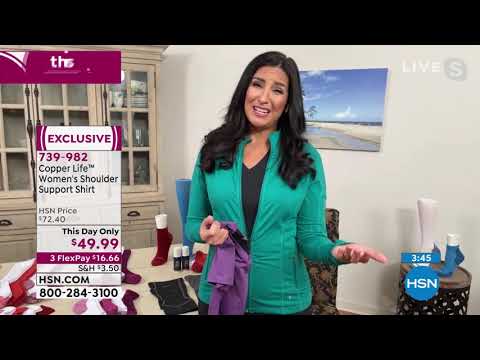 Copper Life Women's Shoulder Support Shirt